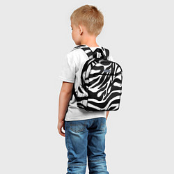 Детский рюкзак Зебра, цвет: 3D-принт — фото 2