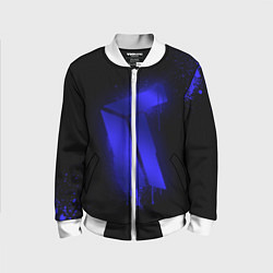 Бомбер детский Titan: Black collection, цвет: 3D-белый