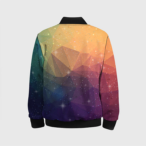 Детский бомбер Polygon Star / 3D-Черный – фото 2