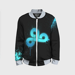 Бомбер детский Cloud 9: Black collection, цвет: 3D-серый