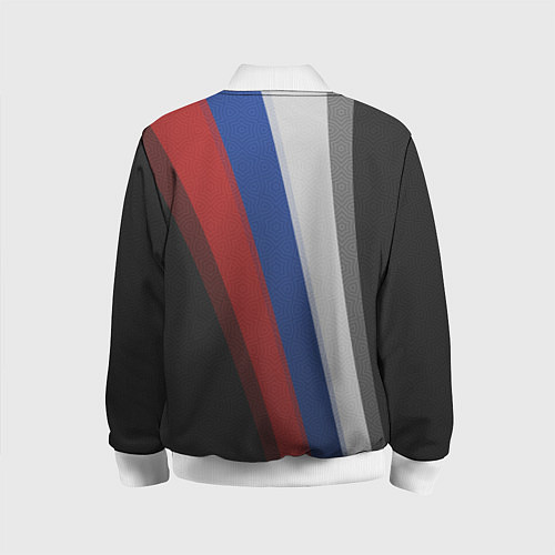 Детский бомбер Sport Russia / 3D-Белый – фото 2