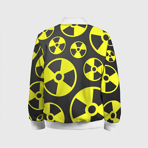 Детский бомбер Радиация / 3D-Белый – фото 2