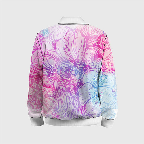 Детский бомбер Лучший учитель / 3D-Белый – фото 2