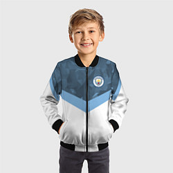 Бомбер детский Manchester City FC: Sport, цвет: 3D-черный — фото 2