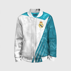 Бомбер детский FC Real Madrid: Abstract, цвет: 3D-белый