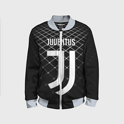 Бомбер детский FC Juventus: Black Lines, цвет: 3D-серый