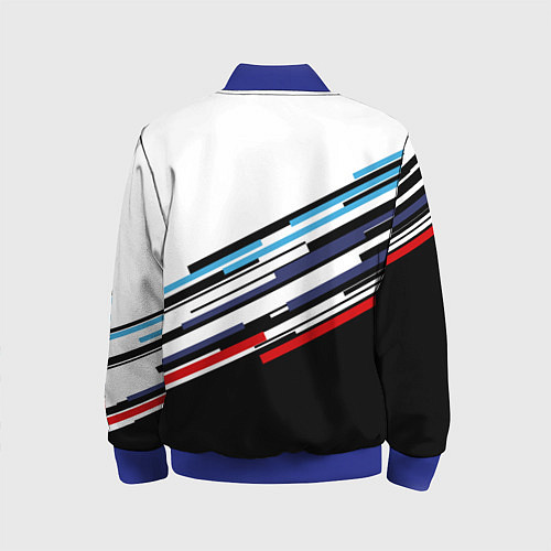 Детский бомбер BMW BRAND COLOR БМВ / 3D-Синий – фото 2