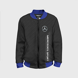 Бомбер детский Mercedes AMG: Sport Line, цвет: 3D-синий