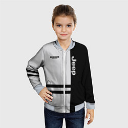 Бомбер детский Jeep, цвет: 3D-серый — фото 2