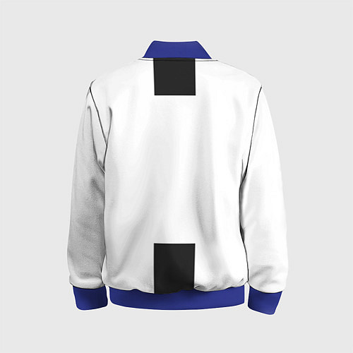 Детский бомбер FC Juventus 18-19 / 3D-Синий – фото 2