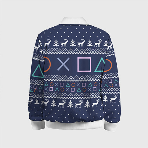 Детский бомбер Winter PS / 3D-Белый – фото 2