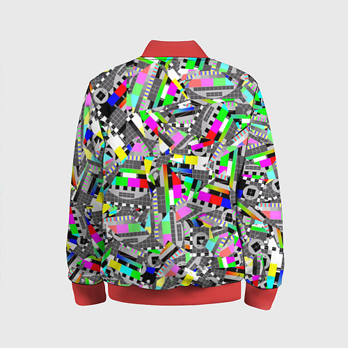 Детский бомбер Экран профилактики / 3D-Красный – фото 2