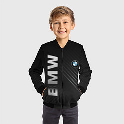 Бомбер детский BMW: Steel Line, цвет: 3D-черный — фото 2