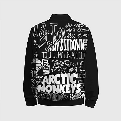 Детский бомбер Arctic Monkeys: I'm in a Vest / 3D-Черный – фото 2