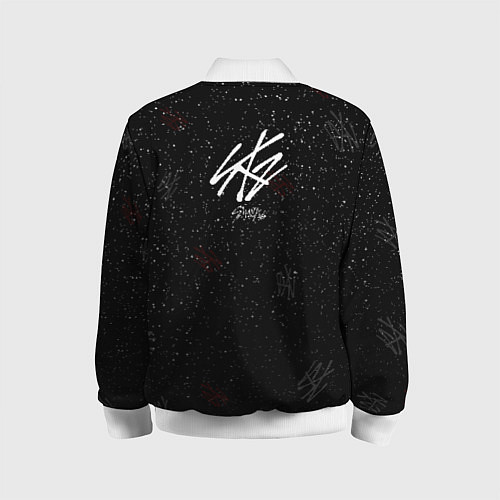 Детский бомбер STRAY KIDS / 3D-Белый – фото 2