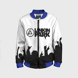 Бомбер детский LINKIN PARK, цвет: 3D-синий