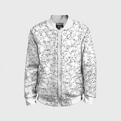 Детский бомбер Белые мыши