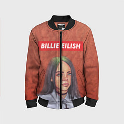 Бомбер детский Billie Eilish, цвет: 3D-черный