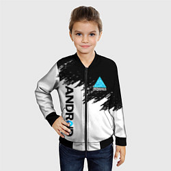 Бомбер детский DETROIT BECOME HUMAN, цвет: 3D-черный — фото 2