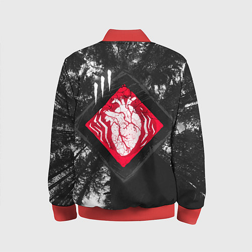 Детский бомбер DBD - beating heart / 3D-Красный – фото 2