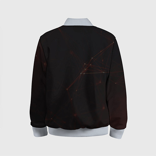 Детский бомбер Korn / 3D-Серый – фото 2