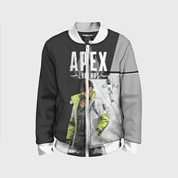 Бомбер детский Apex Legends, цвет: 3D-белый