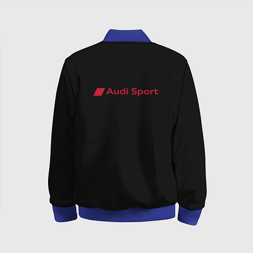 Детский бомбер AUDI RS / 3D-Синий – фото 2