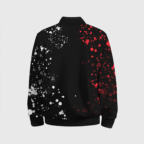 Детский бомбер Stigmata / 3D-Черный – фото 2