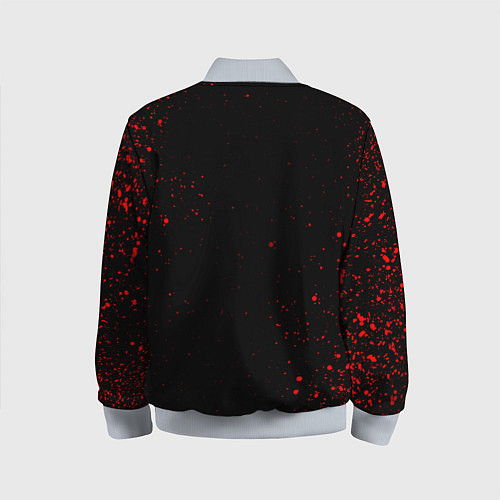 Детский бомбер Payton Moormeier / 3D-Серый – фото 2