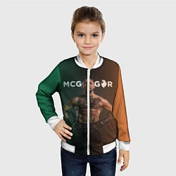 Бомбер детский Conor McGregor, цвет: 3D-белый — фото 2