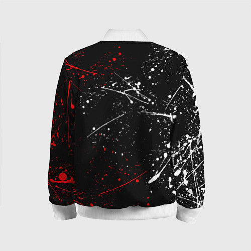 Детский бомбер Payton Moormeier: TikTok / 3D-Белый – фото 2