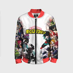 Бомбер детский My Hero Academia противостояние, цвет: 3D-красный