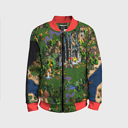 Бомбер детский Heroes of Might and Magic, цвет: 3D-красный