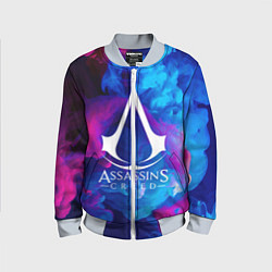 Бомбер детский ASSASSINS CREED, цвет: 3D-серый