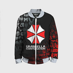 Бомбер детский RESIDENT EVIL UMBRELLA CORP, цвет: 3D-серый