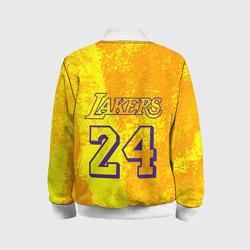 Детский бомбер Kobe Bryant / 3D-Белый – фото 2