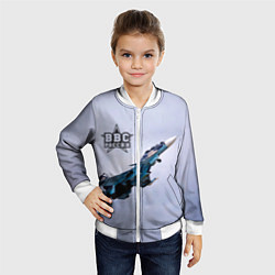 Бомбер детский ВВС России, цвет: 3D-белый — фото 2