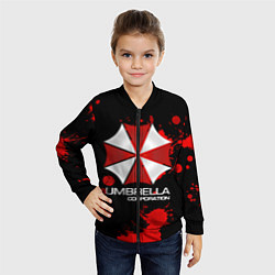 Бомбер детский UMBRELLA CORP, цвет: 3D-черный — фото 2
