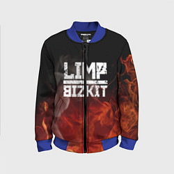 Бомбер детский LIMP BIZKIT, цвет: 3D-синий
