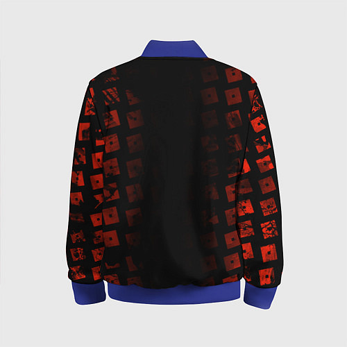 Детский бомбер Roblox / 3D-Синий – фото 2