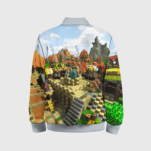 Детский бомбер ROBLOX / 3D-Серый – фото 2