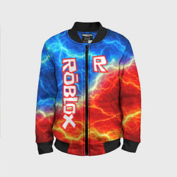 Бомбер детский ROBLOX, цвет: 3D-черный