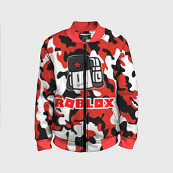 Бомбер детский ROBLOX, цвет: 3D-красный