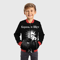 Бомбер детский Король и Шут Анархия спина, цвет: 3D-красный — фото 2