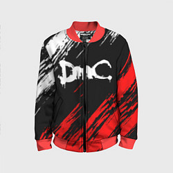 Бомбер детский DEVIL MAY CRY DMC, цвет: 3D-красный
