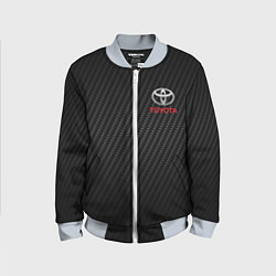 Бомбер детский TOYOTA, цвет: 3D-серый