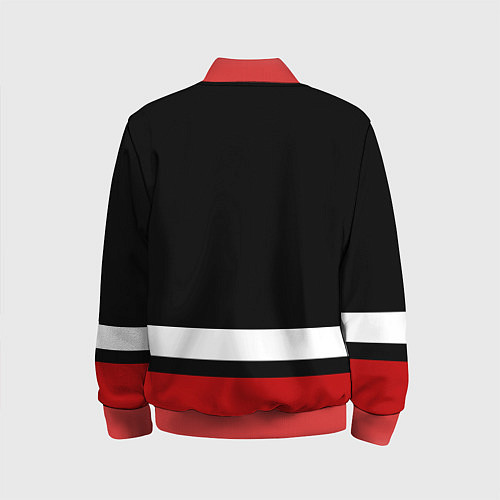 Детский бомбер Каролина Харрикейнз / 3D-Красный – фото 2