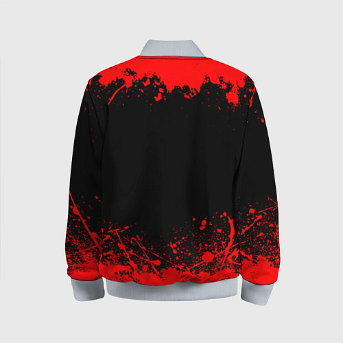 Детский бомбер АНАРХИЯ / 3D-Серый – фото 2