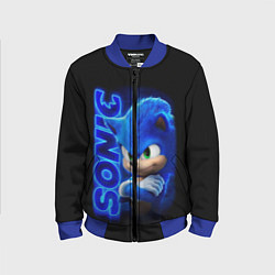 Бомбер детский SONIC, цвет: 3D-синий