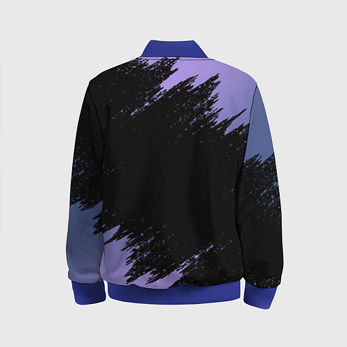 Детский бомбер Стальной алхимик / 3D-Синий – фото 2